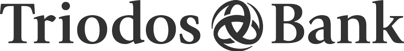 Triodos Bank logo in monochrome, symbolising ethical investment backing ARC Power’s mission to expand clean energy access across Africa.